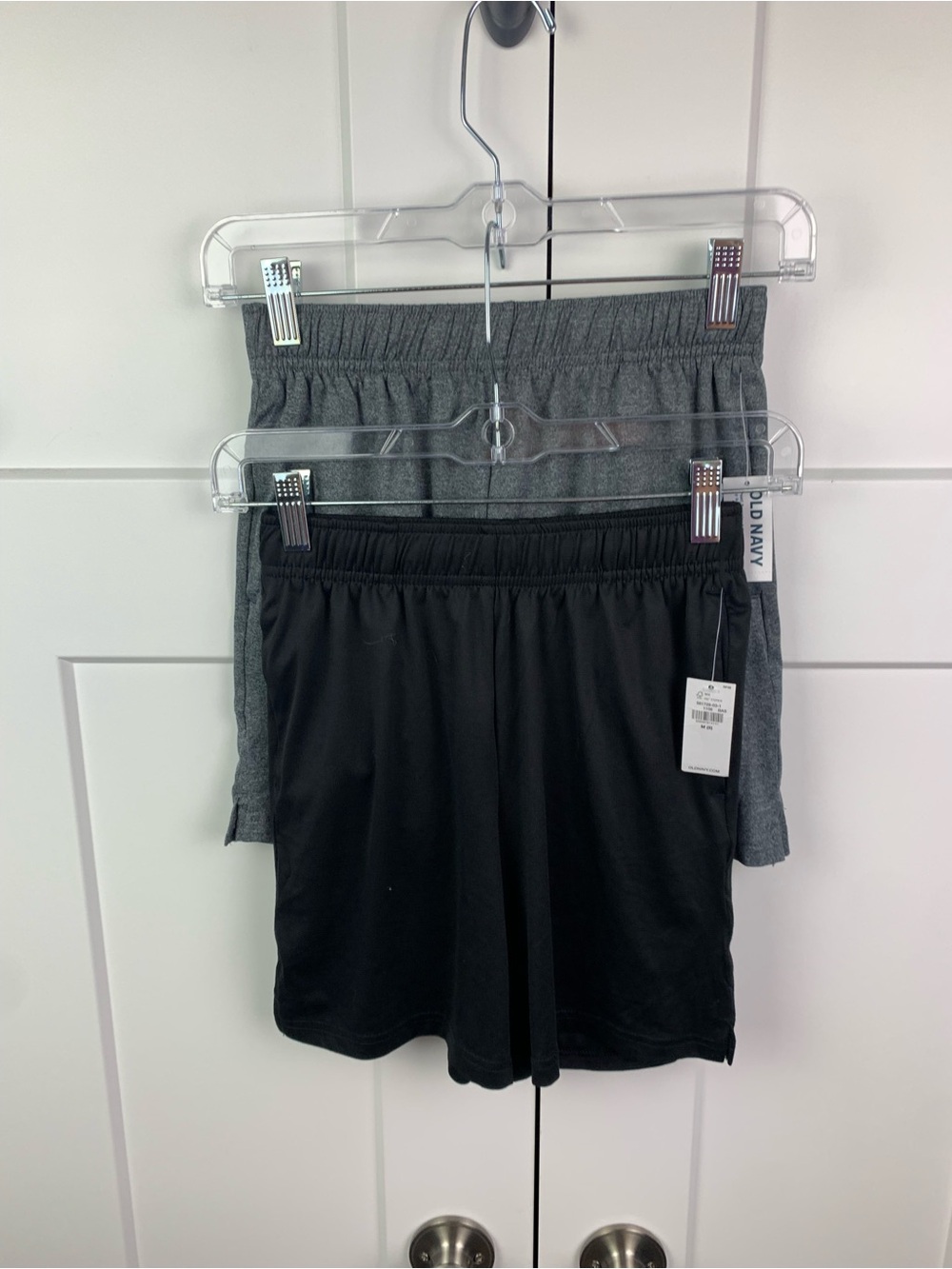 NWT Old Navy Boys Size 8 M Cloud Quick Dry Shorts Lot Gray Black Athletic PullOn - Picture 2 of 6